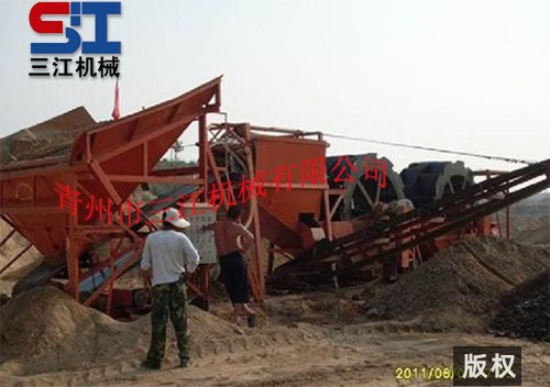 篩沙、洗沙生產(chǎn)線